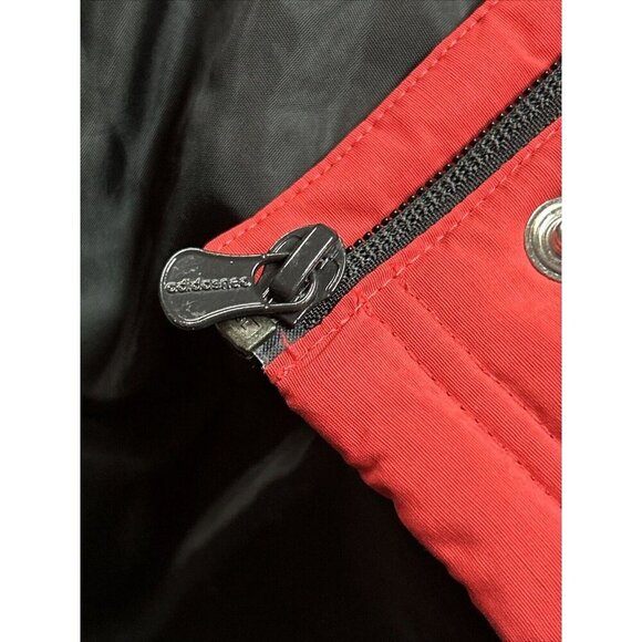 Adidas Neo Woman’s Down Parka Coat Red Small Warm Ski Jacket READ - Picture 12 of 14
